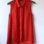 H&M chiffon asimetrična bluza - košulja vel. 40/L