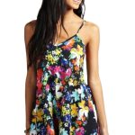 BOOHOO floral kombinezor vel. 36/38-S/M