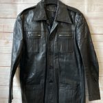 KOŽNA muška jakna - prava - prirodna koža vel. M (40)