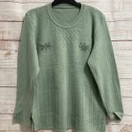 MAJICA - pulover meko pletivo vuna vel. 40/42-L/XL